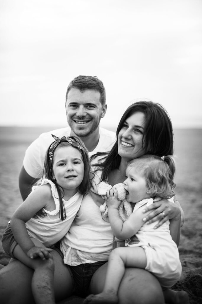 Séance photo famille à la plage (Saint-Brévin, France) - 6